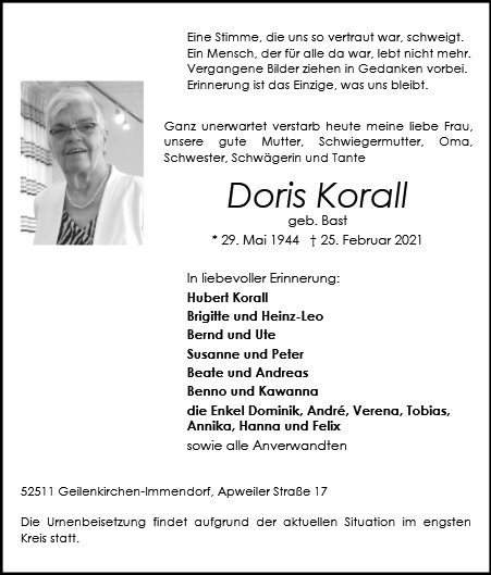 Doris Korall