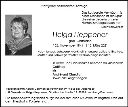 Helga Heppener