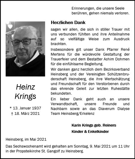 Heinz Krings
