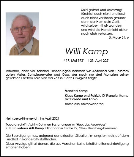 Willi Kamp