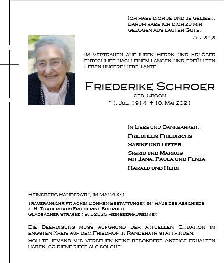 Friederike Schroer