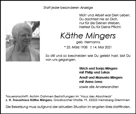 Katharina Mingers