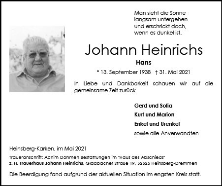 Johann Heinrichs