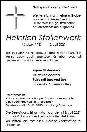Heinrich Stollenwerk
