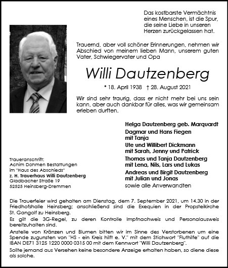 Willi Dautzenberg