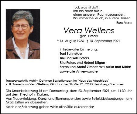 Vera Wellens