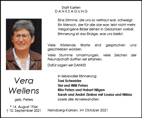 Vera Wellens