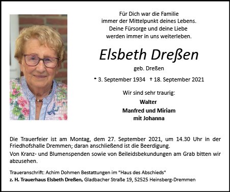 Elsbeth Dreßen