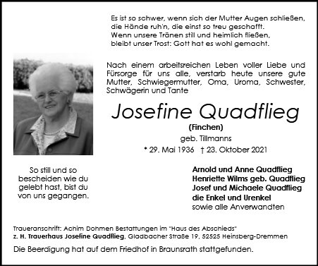 Josefine Quadflieg