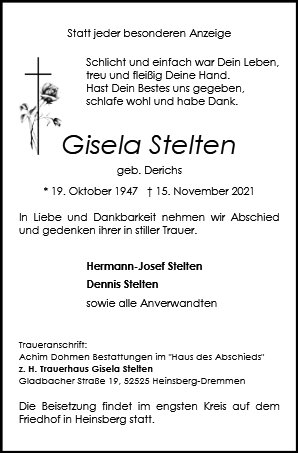 Gisela Stelten