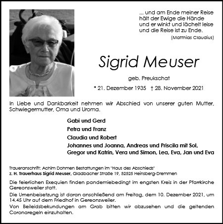 Sigrid Meuser