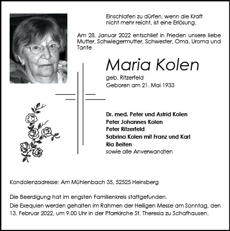 Maria Kolen