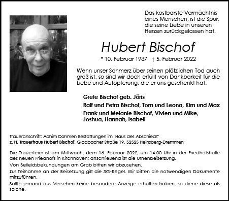 Hubert Bischof