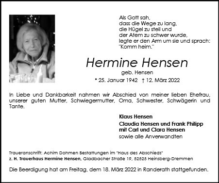 Hermine Hensen