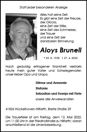 Aloys Brunell