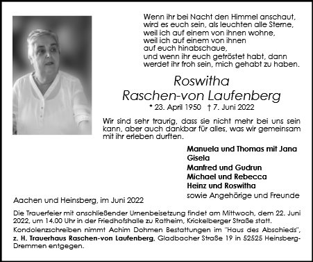 Roswitha Raschen-von Laufenberg