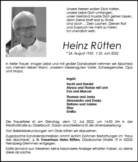 Heinz Rütten