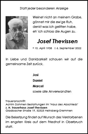 Josef Thevissen