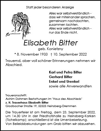 Elisabeth Bitter