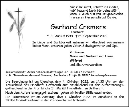 Gerhard Cremers