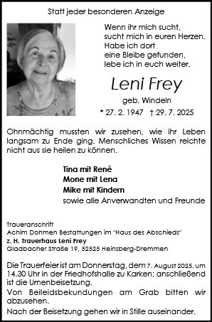 Leni Frey
