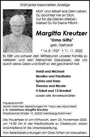Margitta Kreutzer