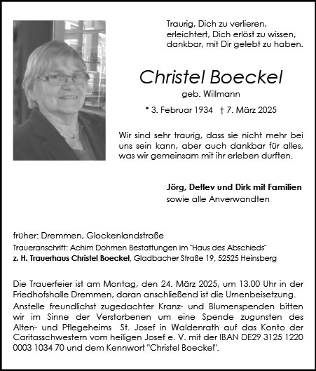 Christel Boeckel