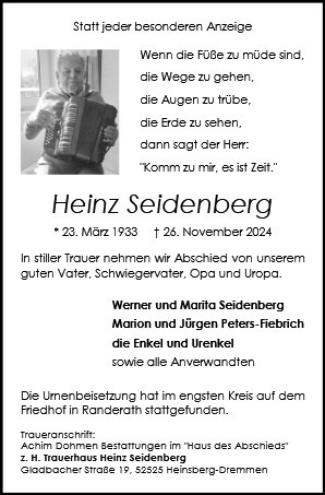 Heinz Seidenberg