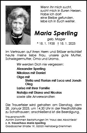 Maria Sperling