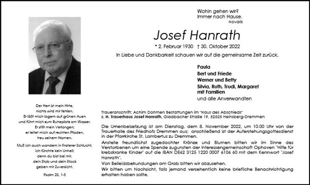 Josef Hanrath