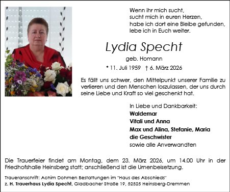 Lydia Specht