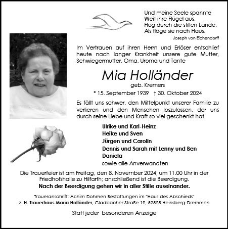 Maria Holländer