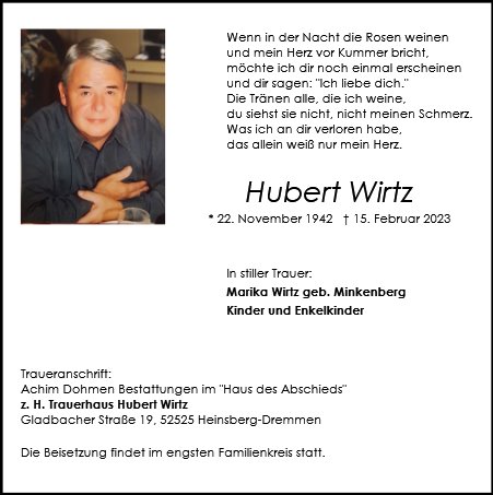 Hubert Wirtz