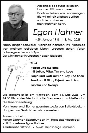 Egon Hahner