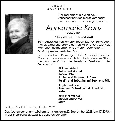 Annemarie Kranz