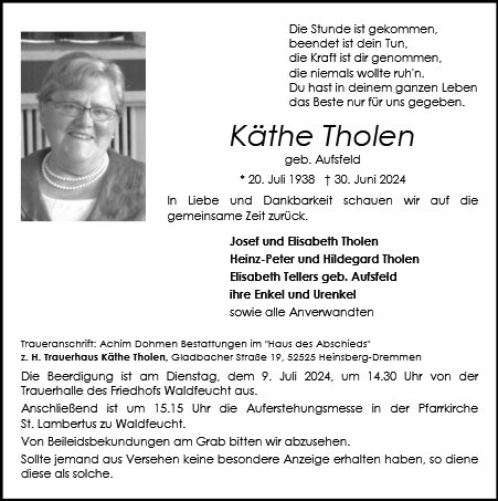 Käthe Tholen