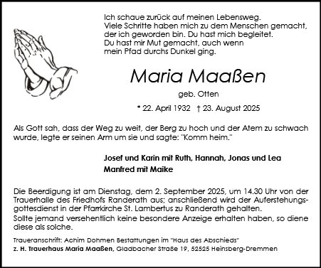 Maria Maaßen