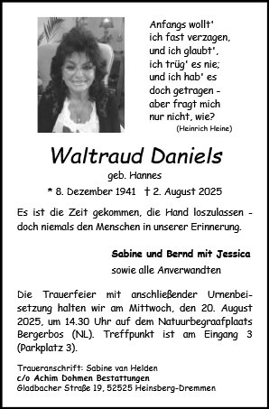 Waltraud Daniels