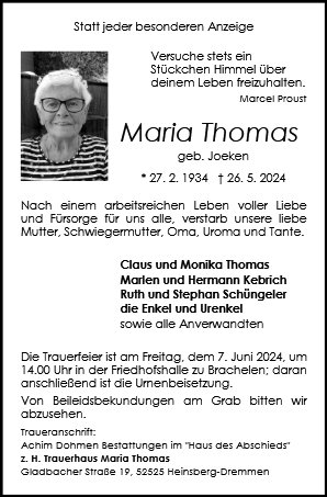 Maria Thomas 