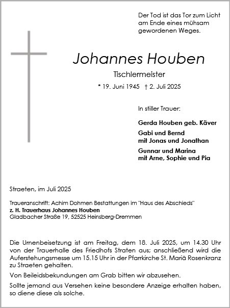 Johannes Houben