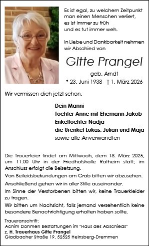 Gitte Prangel