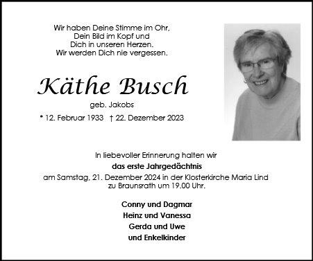 Käthe Busch