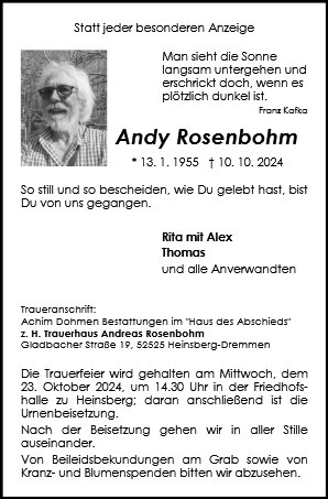 Andreas Rosenbohm