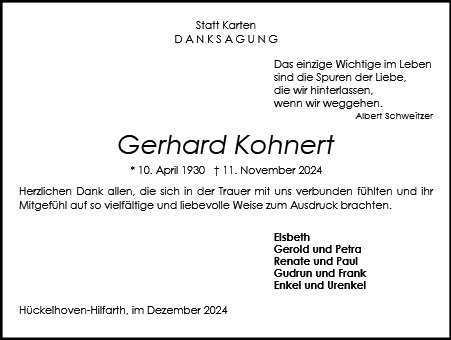 Gerhard Kohnert