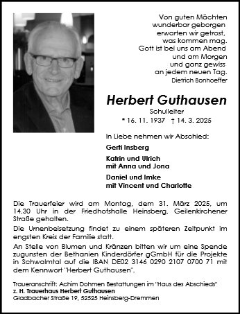 Herbert Guthausen