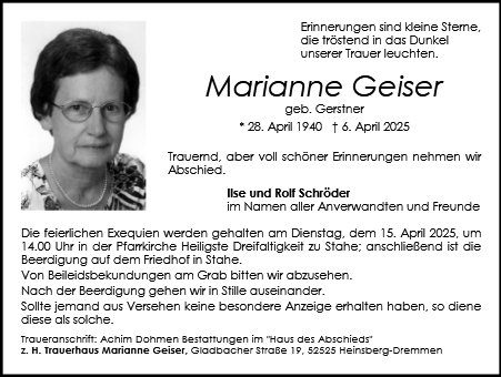 Marianne Geiser