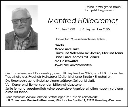 Manfred Hüllecremer