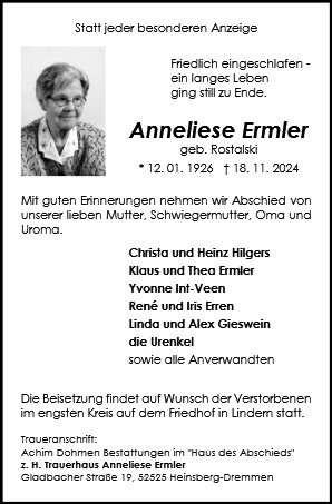 Anneliese Ermler