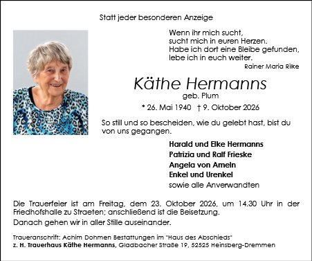 Käthe Hermanns