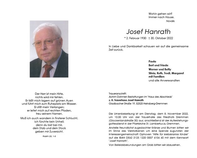 Josef Hanrath